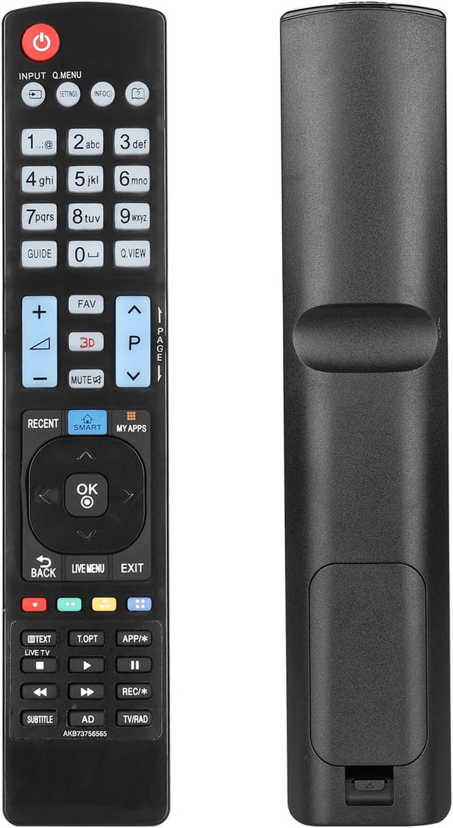 Afstandsbediening AKB73756565 - Compatibel met LG TV 32LB650-70LB650 - Eenvoudige bediening - ShopVlot
