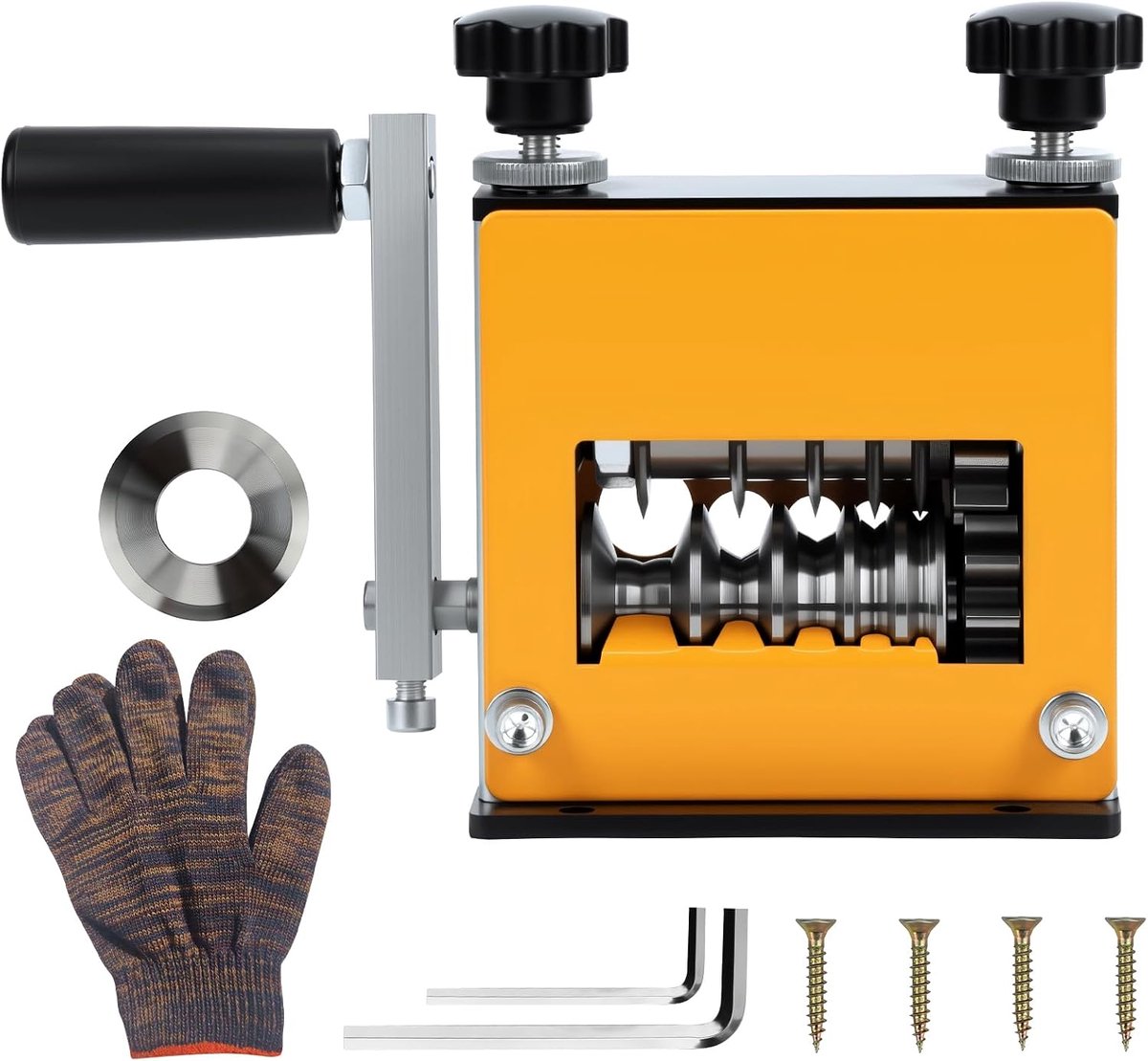 Stripmachine voor 3-17 mm kabels - handmatig en elektrisch - 6 kanalen en messen - snel en efficiënt kabelstrippen - ShopVlot