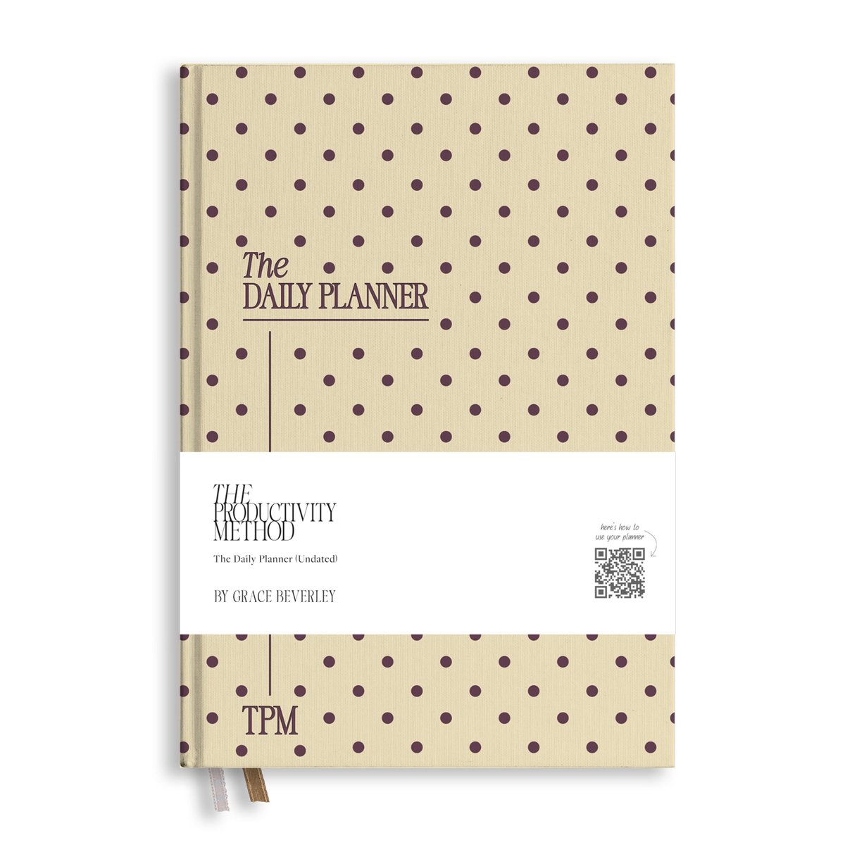 Productiviteitsplanner A5 - Hardback - Ongedateerd - Voor effectieve tijdsorganisatie - ShopVlot