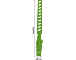 Verfroerder Mengstaven - Plastic Mixers - Verf Mengen - Ingebouwde Blikopener - 10 stuks - Groen — afbeelding 4