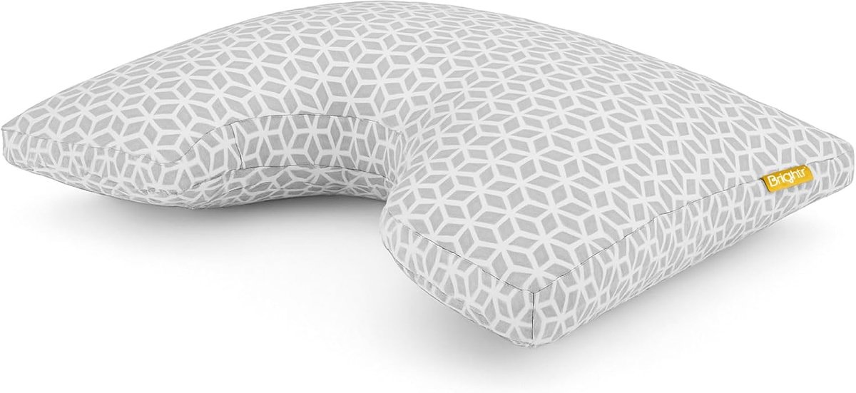 Memory foam kussen verstelbaar - koperen hoes - ergonomisch voor nek- en schouderpijn - optimale ondersteuning - ShopVlot
