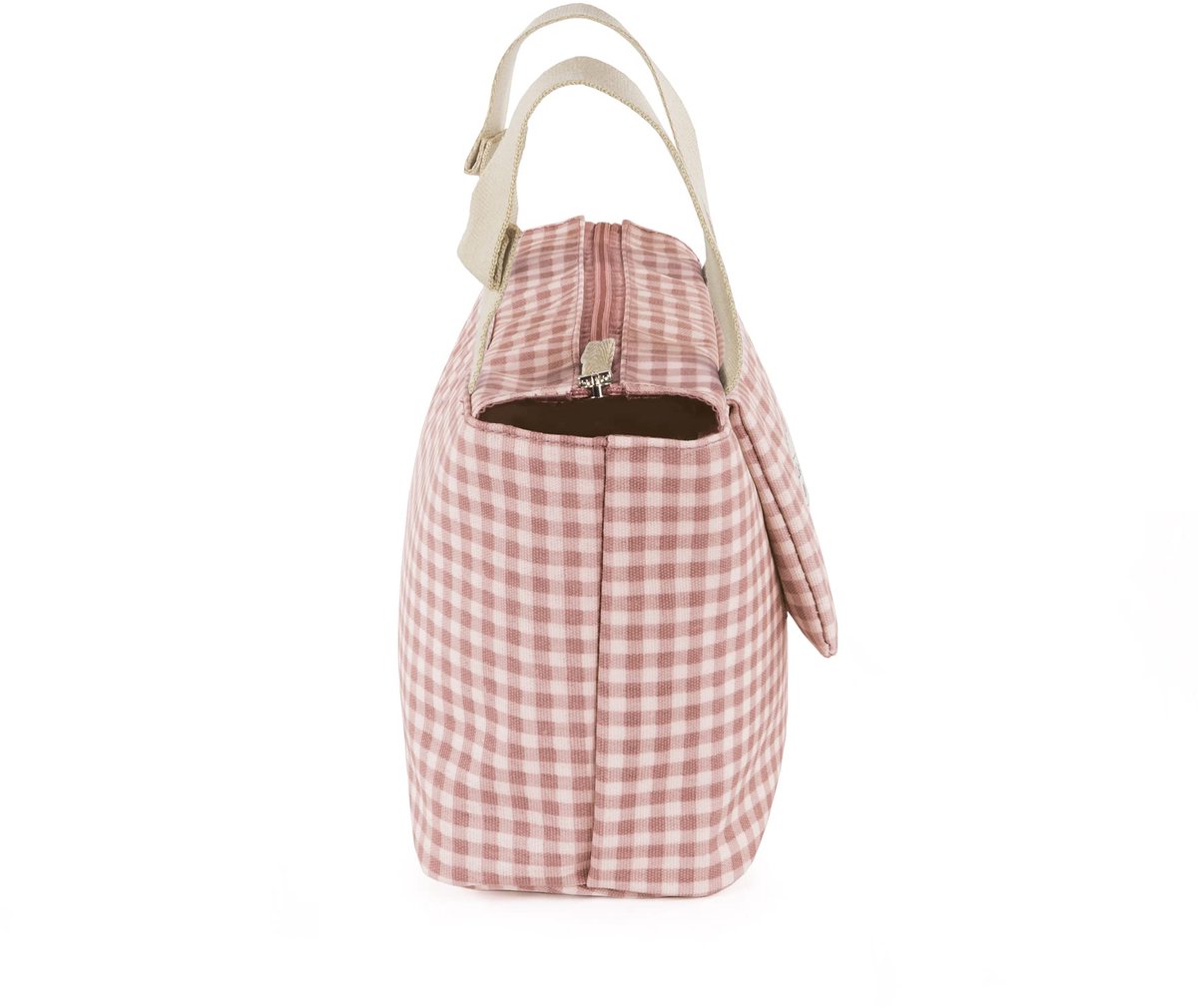 Zwangerschapstas voor kinderwagen - roze - korte handgrepen - handige accessoires voor onderweg - ShopVlot