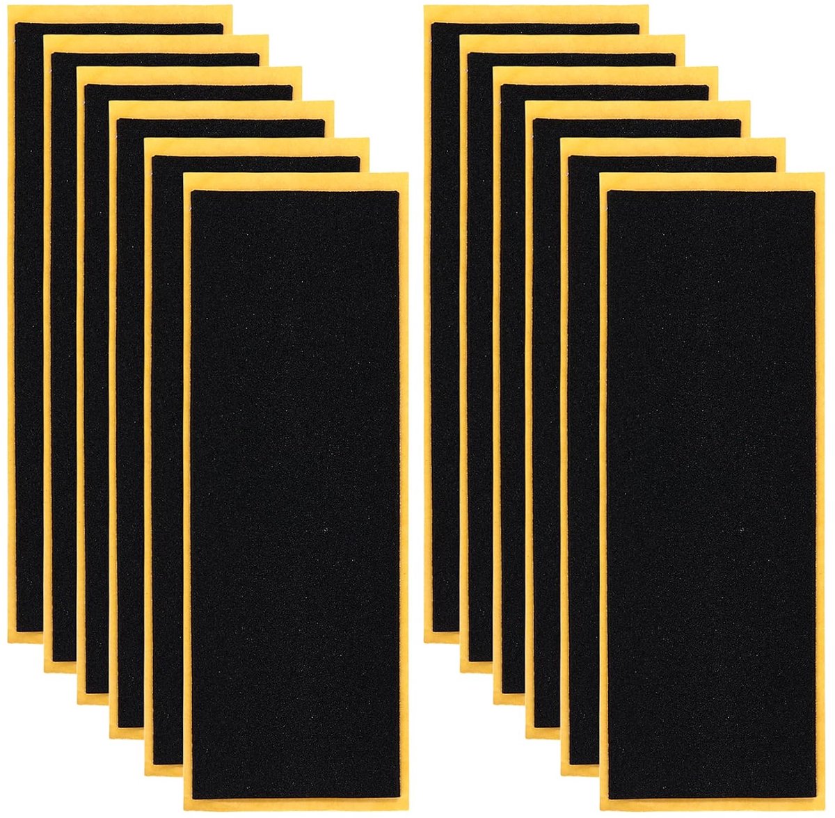 Fingerboard grip tape 12 stuks - foam 110 x 38 mm - zelfklevend - anti-slip voor betere controle - ShopVlot