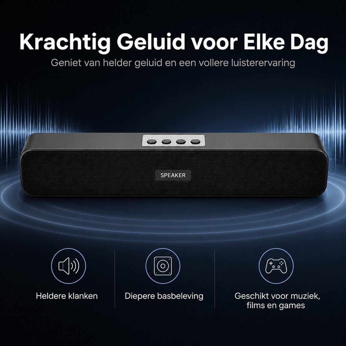 Ericbee Soundbar - Soundbar voor Tv thumbnail 4