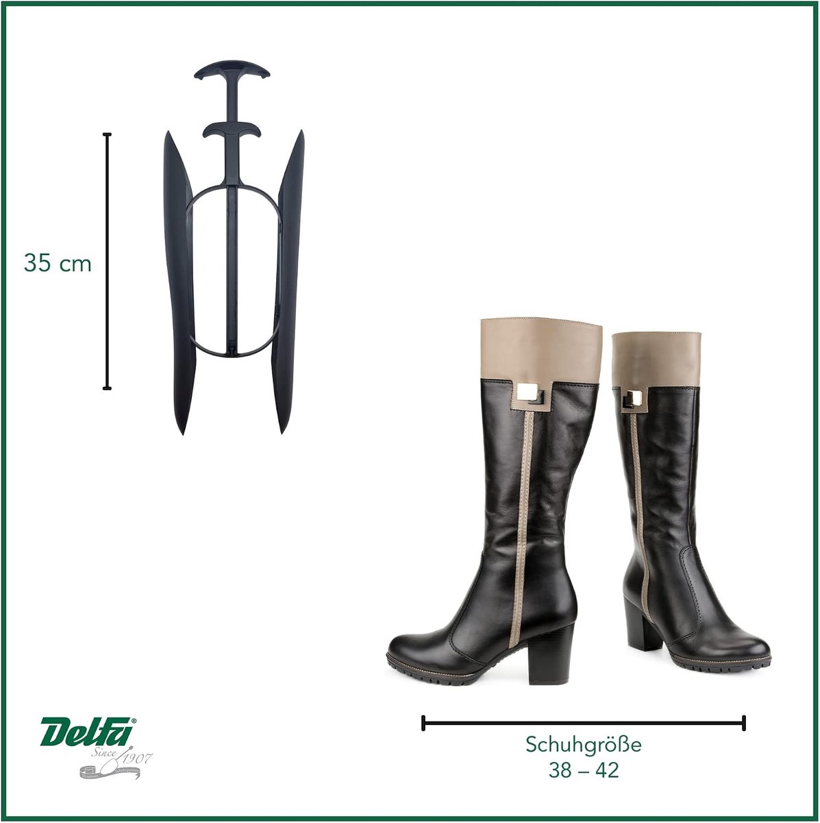 Bootshaper set van 2 paar - innovatieve Sensomatic veer - boot spanner - voorkomt vervorming - ShopVlot