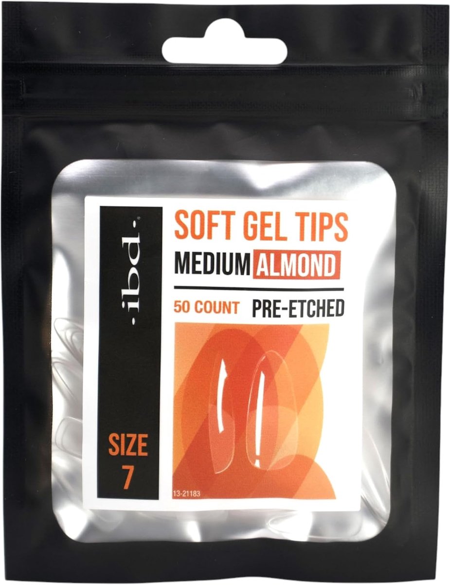 Soft Gel Tips - Almond Med - 50 Stuks - Transparant - Langdurige nagelverlenging - ShopVlot