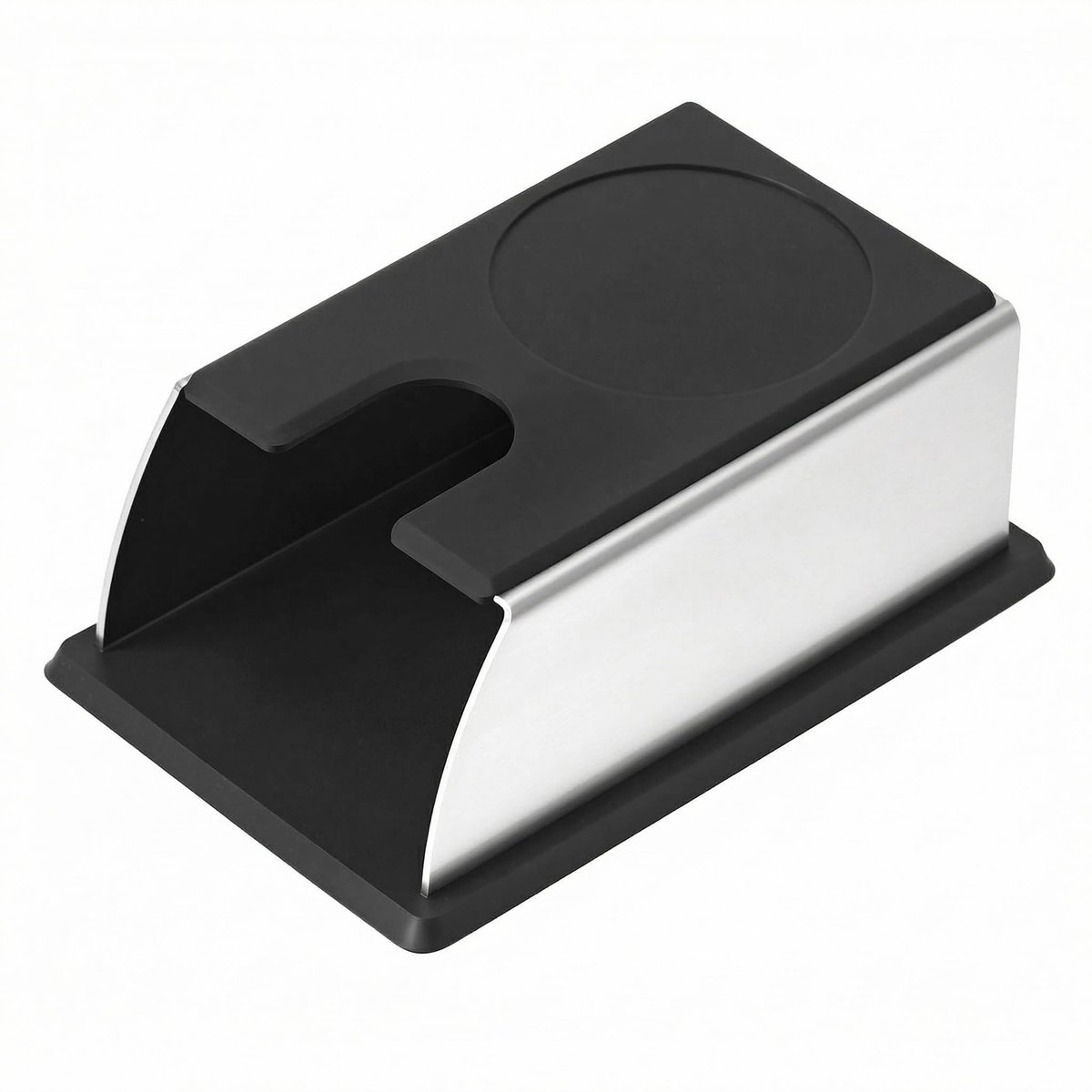 Espresso Tampstation - Barista Accessoire voor Koffiebereiding - Universele Tamperhouder Geschikt voor Alle Tamperformaten - Roestvrijstalen en Siliconen Koffie Tool voor Thuisbarista's en Koffiebars