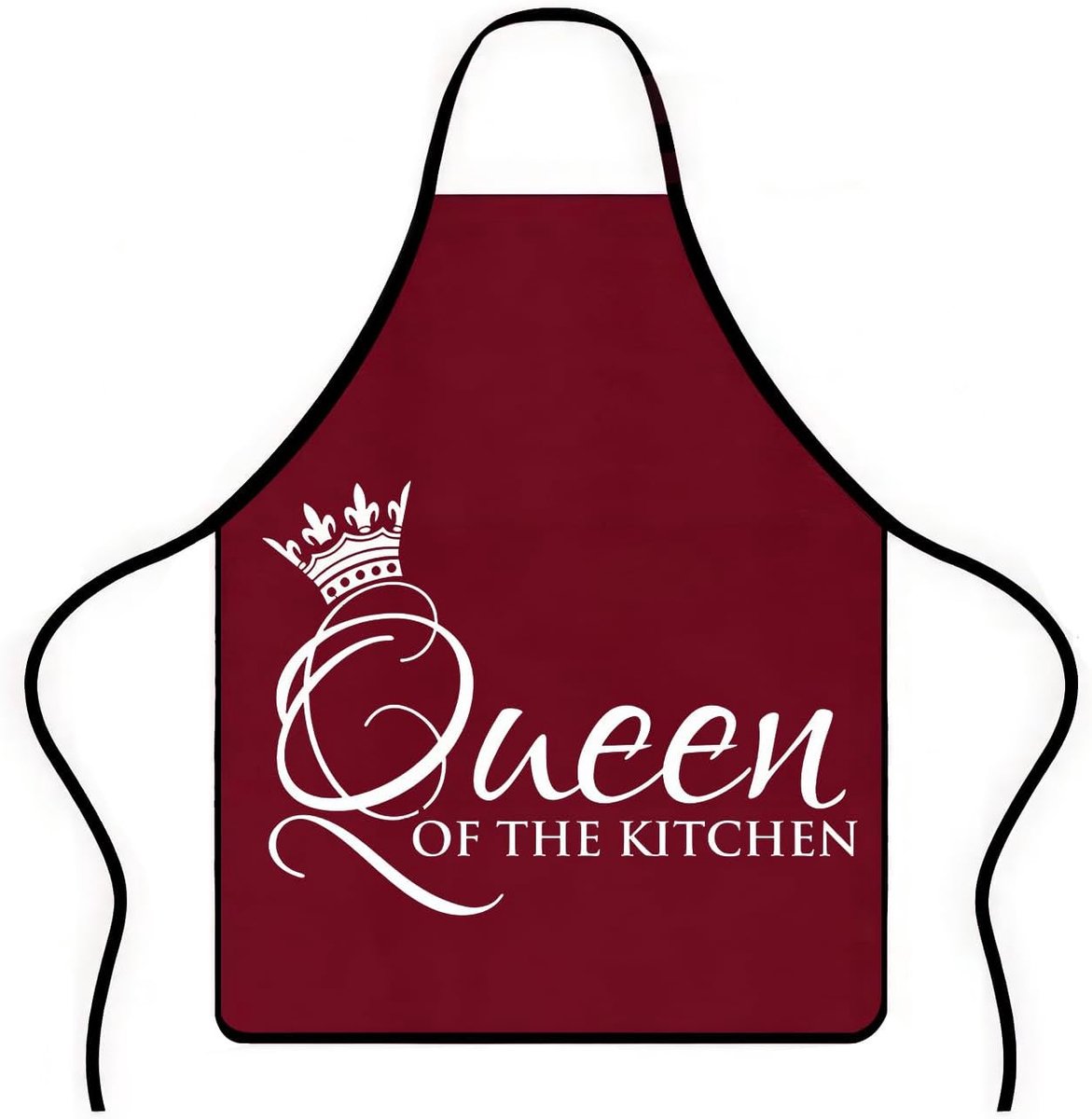 Keuken Schort Waterdicht - Verstelbare Halsband - Rood - Ideaal voor Bakken en Barbecue - ShopVlot