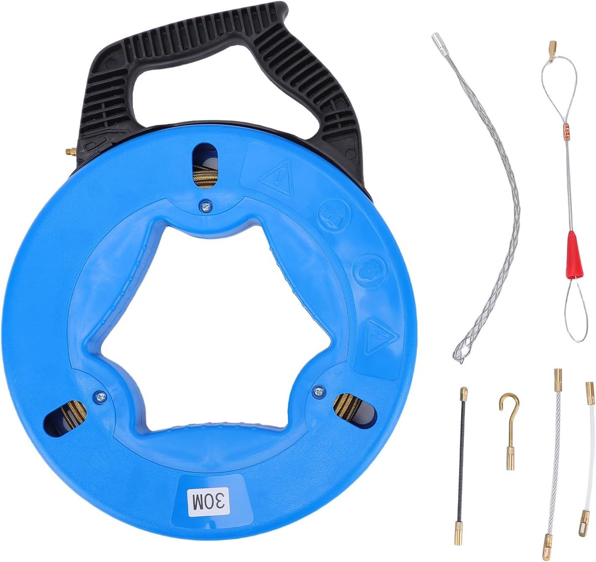 Kabeltrekband - 5/32" x 98 voet - Flexibele kabeltrekker - Eenvoudig kabels trekken door muren - ShopVlot