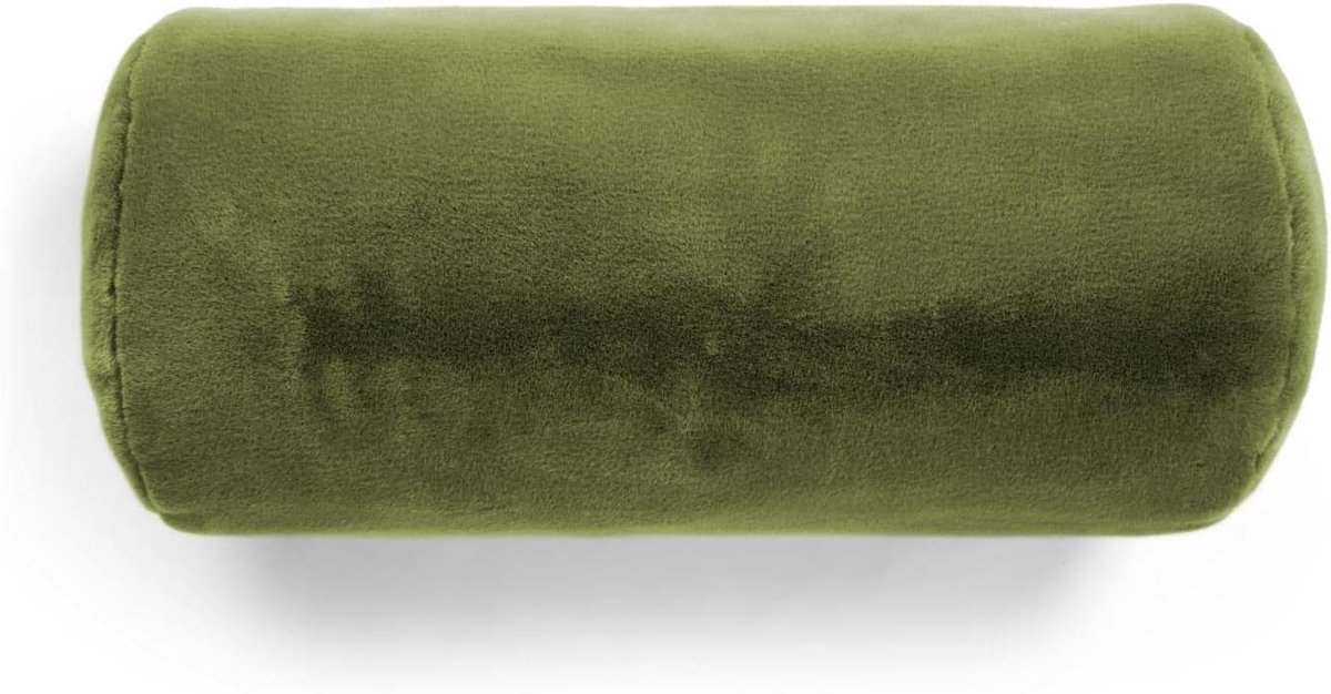 Rolkussen 22x50 cm - Furry Taupe - 100% polyester - Super zacht en trendy - ShopVlot