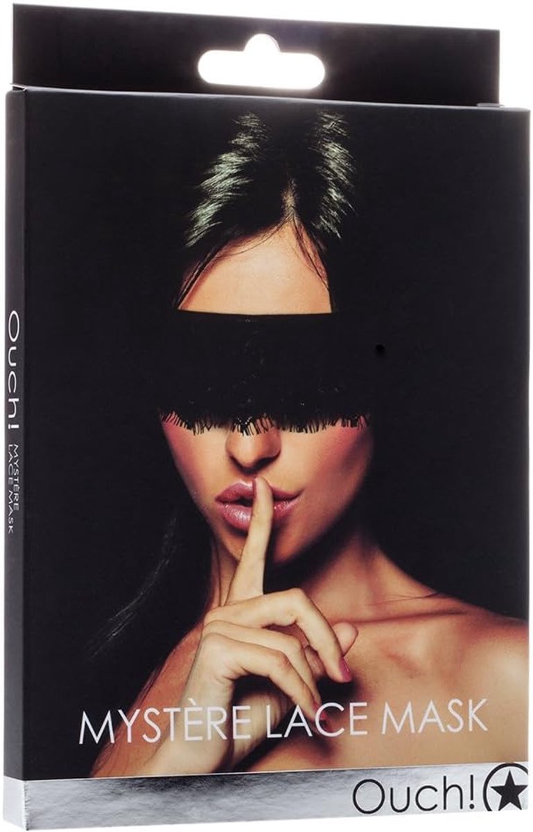 Oogmasker - zwart kant - ideaal voor BDSM en rolspel - perfect voor koppels - ShopVlot