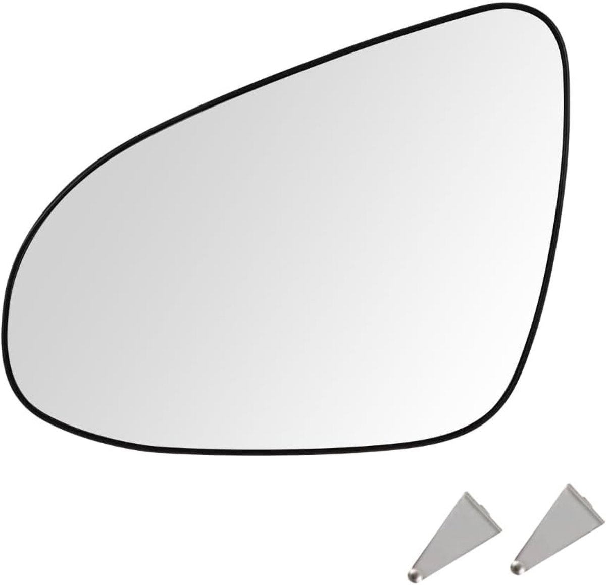 Zijspiegelglas verwarmd links - Toyota Yaris 2012-2019 - vervangend glas - verbetert rijveiligheid - ShopVlot