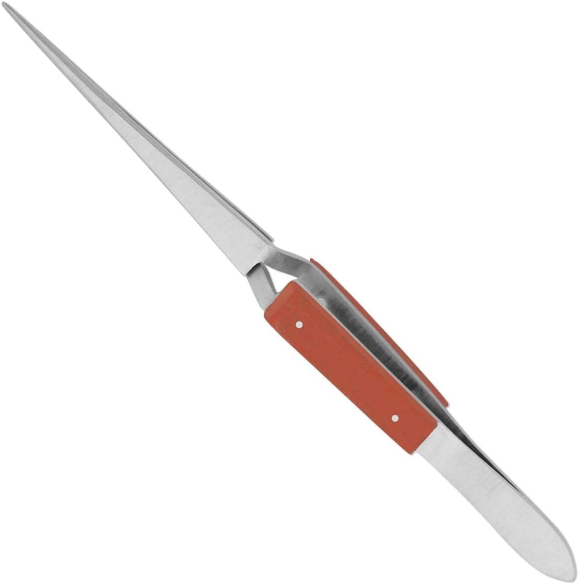 Soldering tweezers 17 cm - recht en gebogen - hittebestendige handgrepen - ideaal voor solderen - ShopVlot