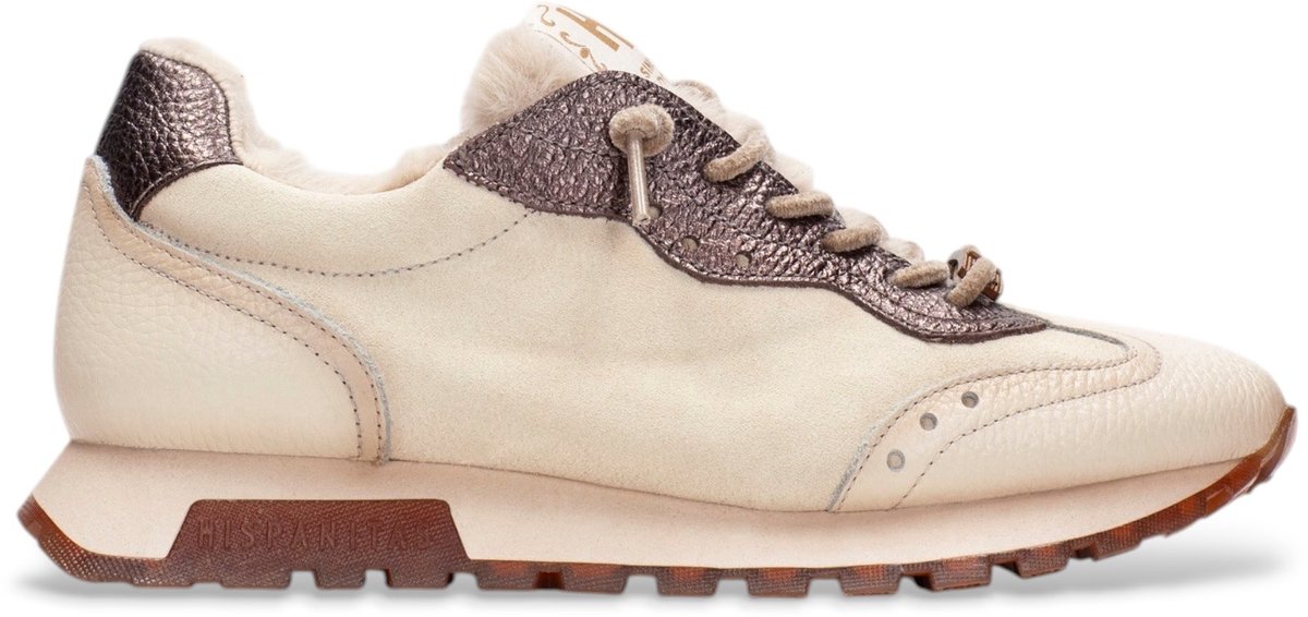 Hispanitas Oregon leren sneakers
