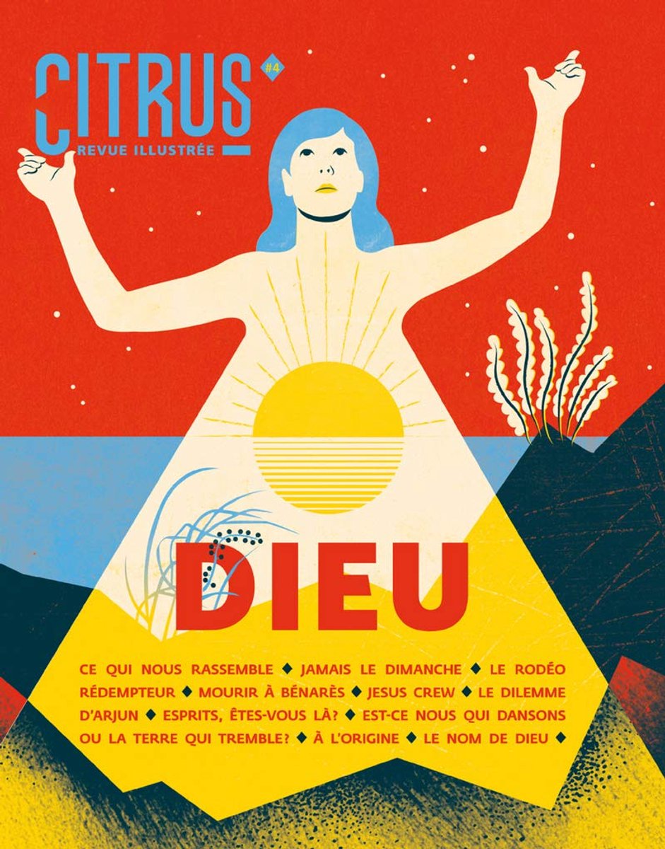 Citrus #4 Dieu - Revue de société illustrée - Cultuur en maatschappij - Verken de hedendaagse thema's - ShopVlot