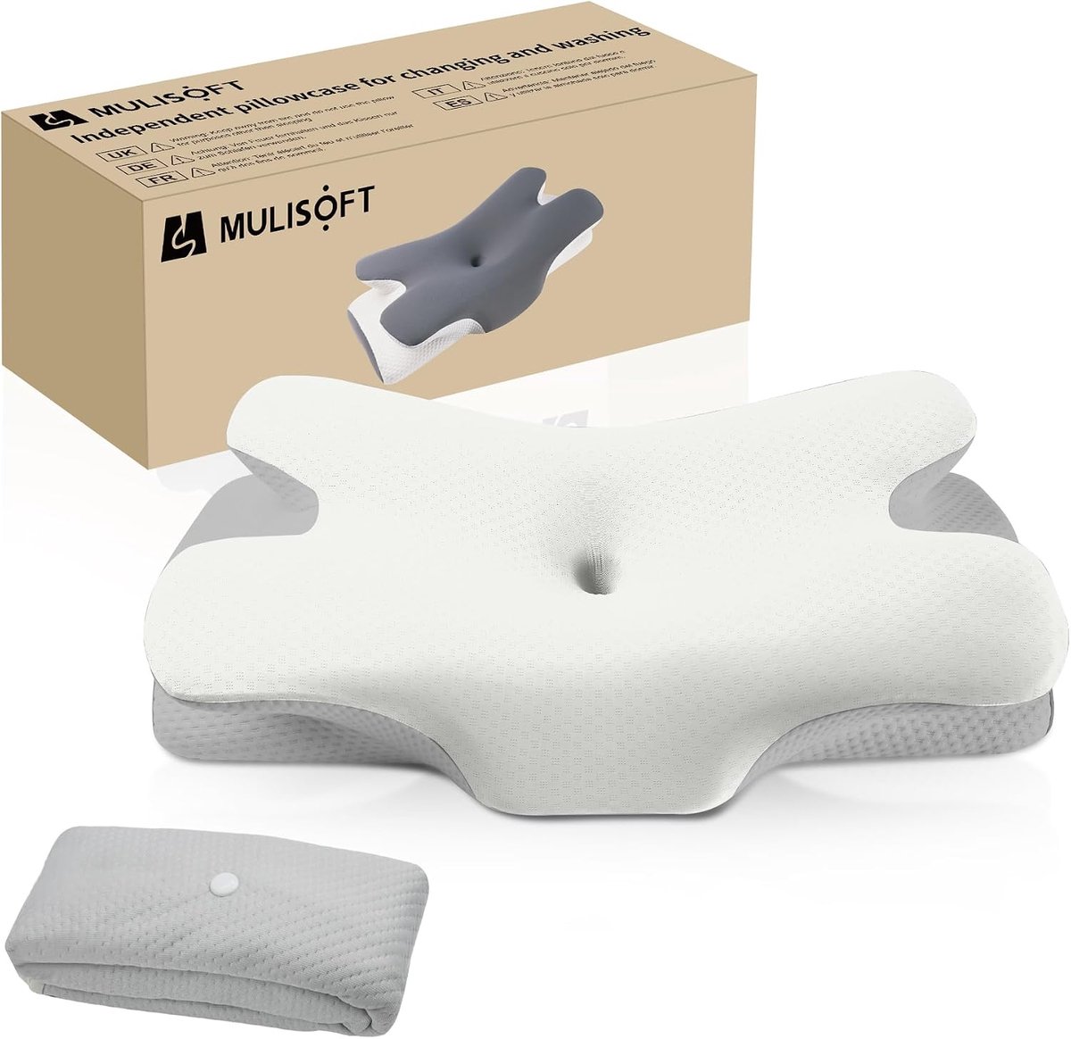 Pillow Cases 105 - Wit - Perfecte pasvorm - Eenvoudig aan te brengen - ShopVlot
