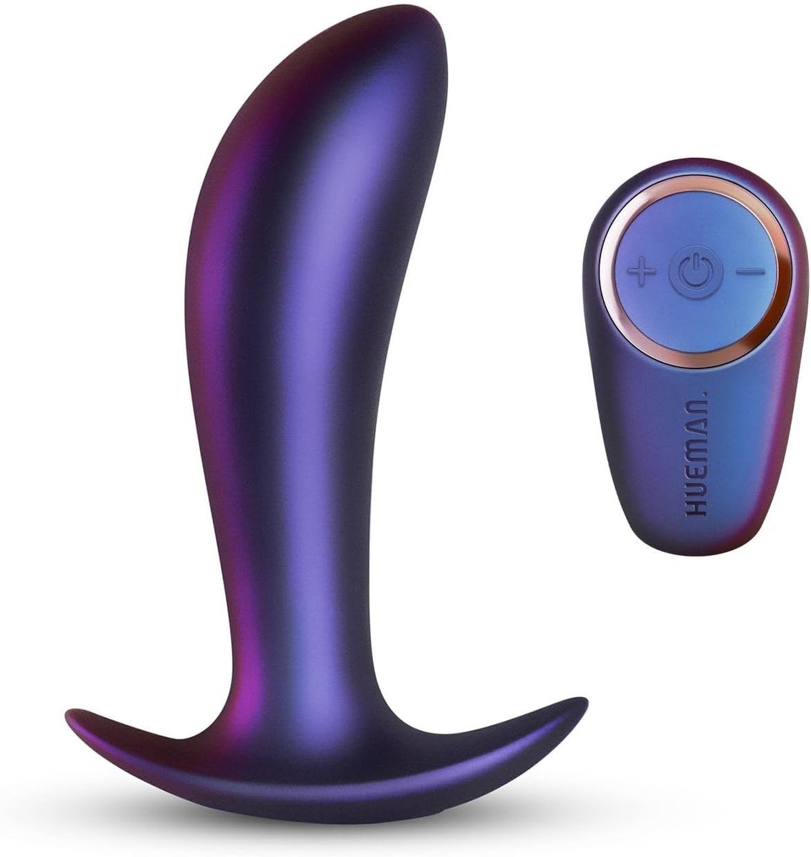Vibrator voor prostaatstimulatie - 10 vibratiemodi - met afstandsbediening - waterproof silicone - ShopVlot