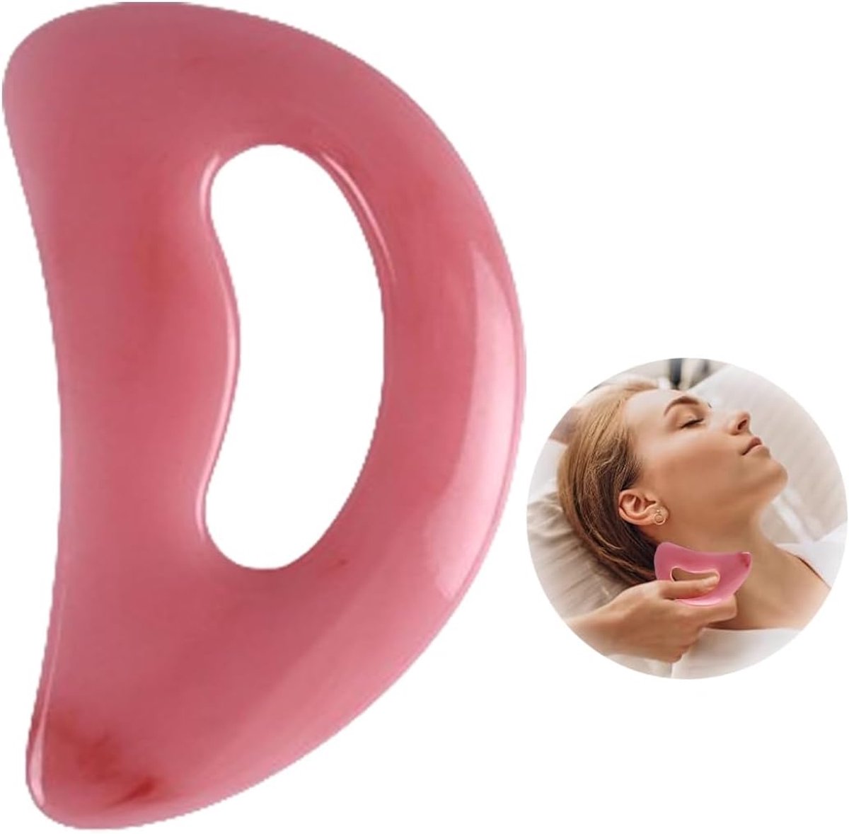 Gua Sha lichaam massage tool - anti-cellulite massager - geschikt voor nek, schouders, buik - ShopVlot