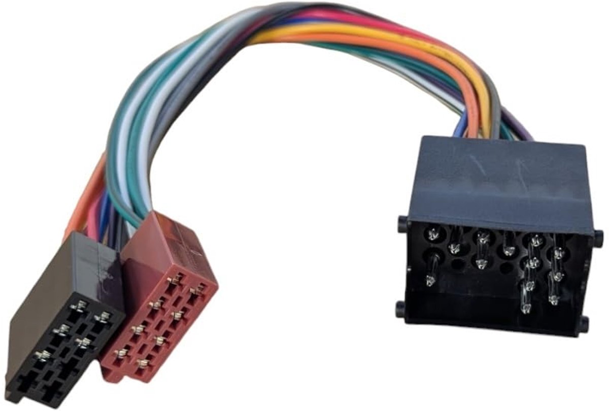 Car Radio Adapter 16 Pin ISO DIN - Geschikt voor BMW 3 Serie E30 E36 E46, 5 Serie E34 E39, Z3 - ShopVlot