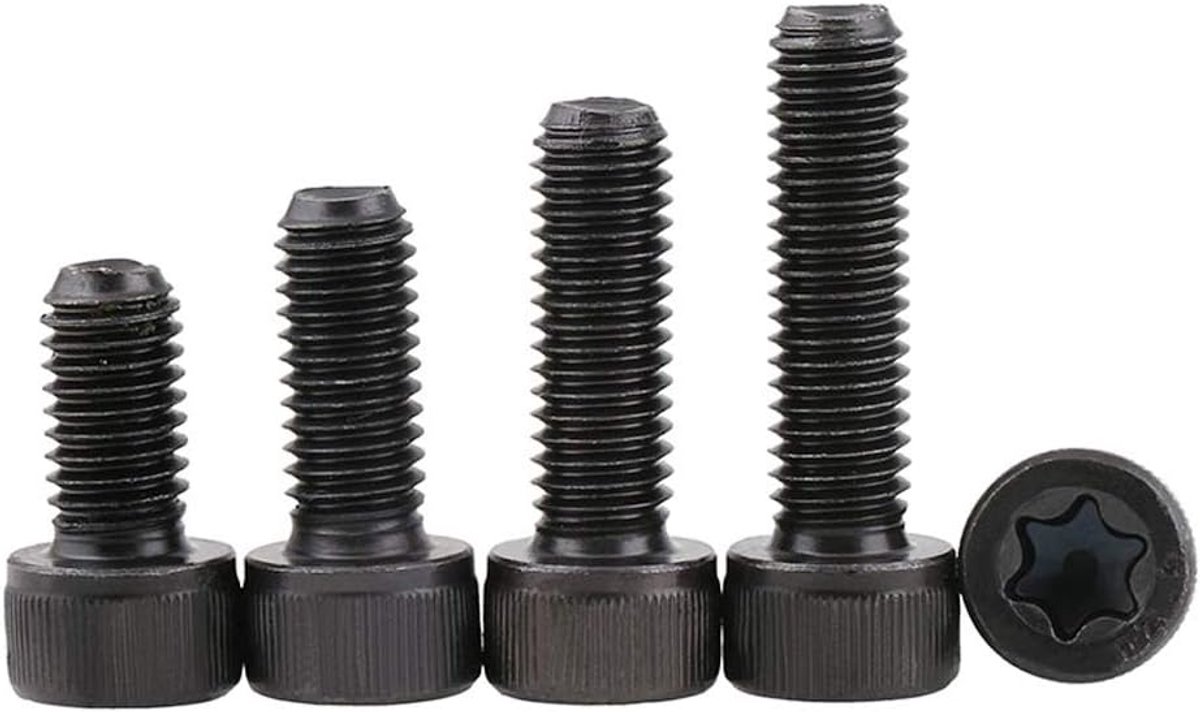 Kolomschroeven Torx-inbusschroeven, Hoge Treksterkte Mechanische onderdelen Bout, M5×20mm,20 stuks