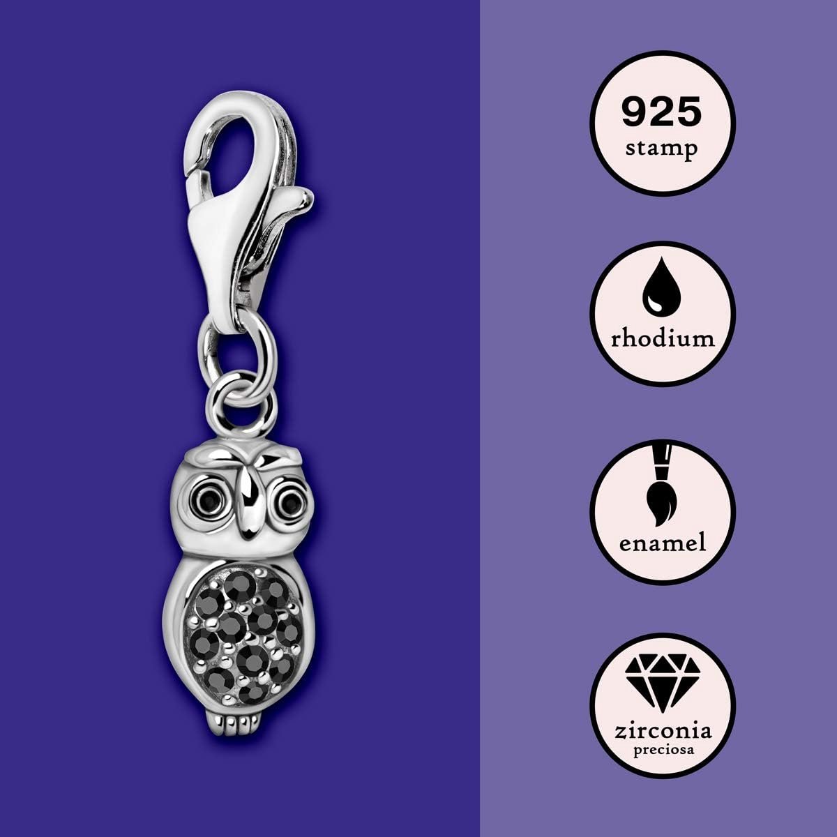 Zilveren Charm Bedel Hangers Vogels voor Armbanden en Accessoires