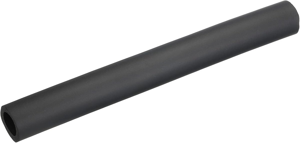 Buisisolatie, schuim, diameter 20 mm, isolatiedikte, 5 mm verwarmingsbuis, bekleding voor fitnessapparatuur, buizen, hanteren (zwart)