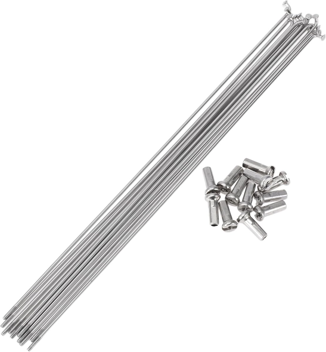 Spaken 241mm Fiets Wiel Spaken 304 Rvs Zilver Tone