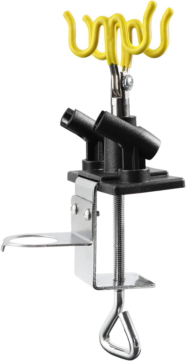 Houder Klem-op stijl Air Brush Station Stand Kit 360 ° Rotate Geschikt voor maximaal 4 Airbrush-pistolen