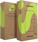 Bruine kartonnen verpakking met groene "imoshion" logo en tekst "Booktype".