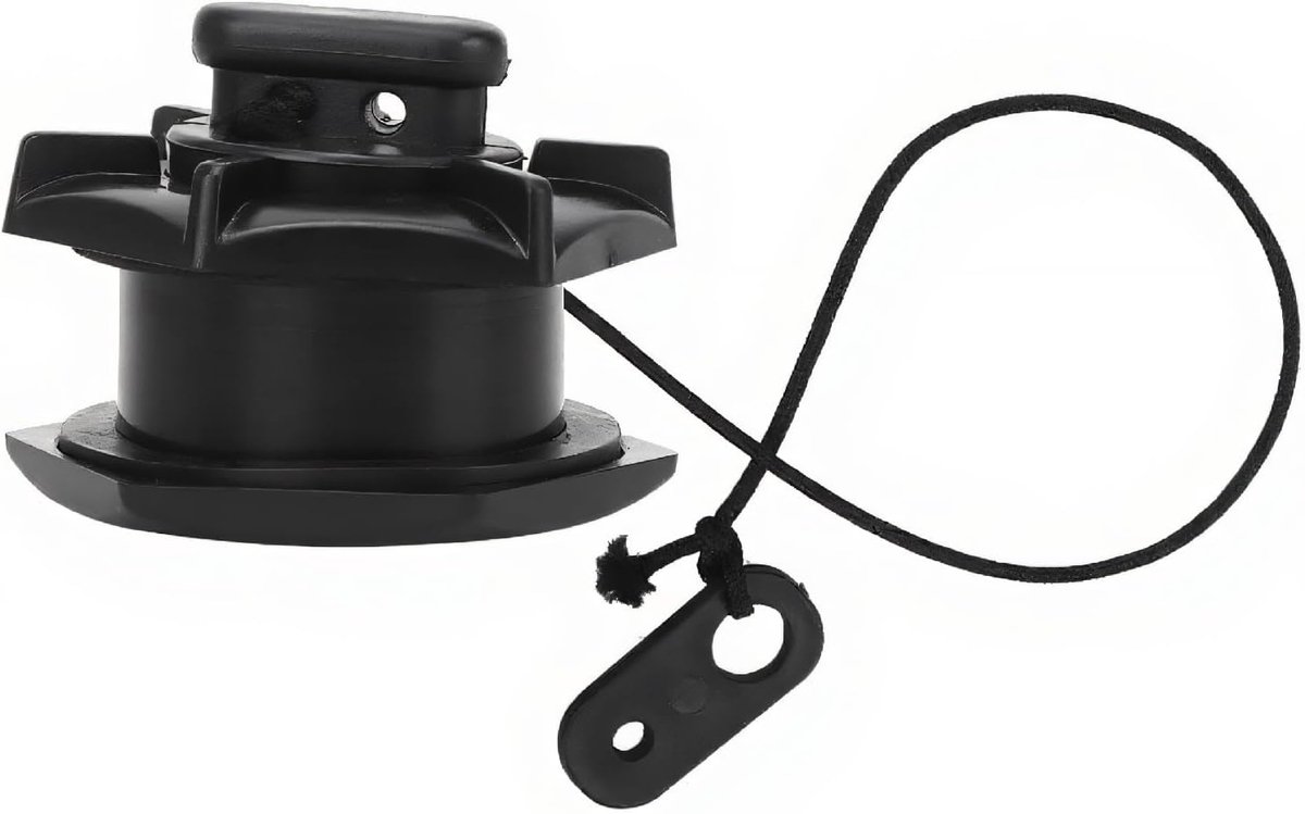 Boot Aftapkraan met Dop - PVC Spuigat Plug voor Kajak, Dinghy en Boot, Waterdichte Afvoerklep voor Opblaasboten