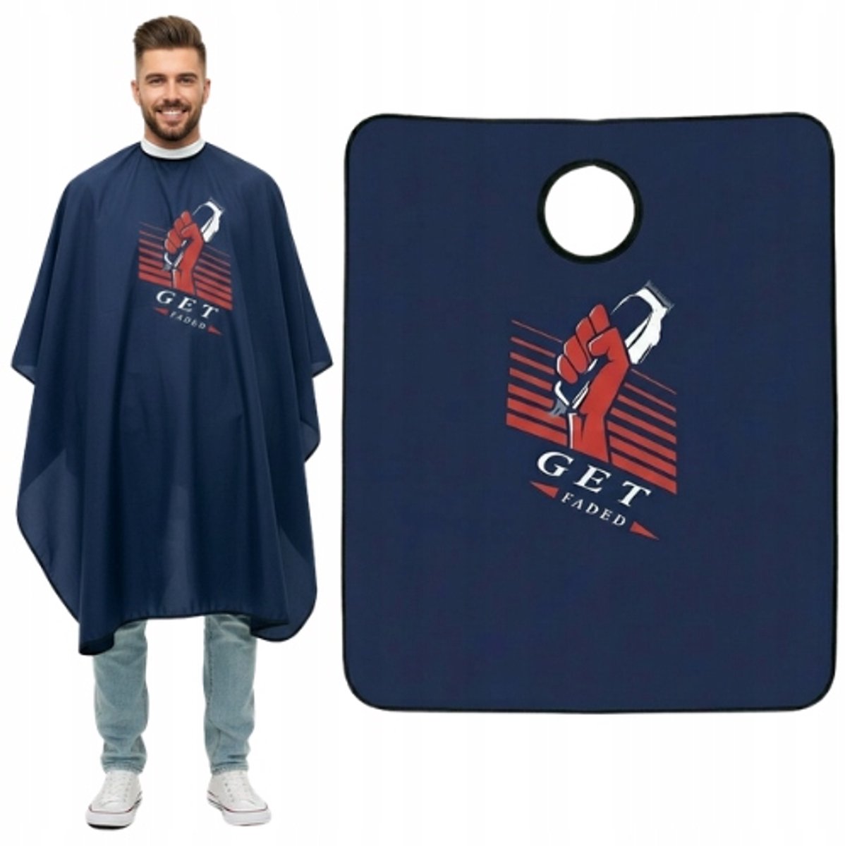 Professionele Barberscape Barbershop Groot 140x155cm Waterdicht