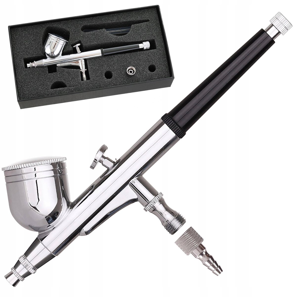 Merkloze Airbrush met 0.3mm Dubbele Actie voor Modellen en Figuren