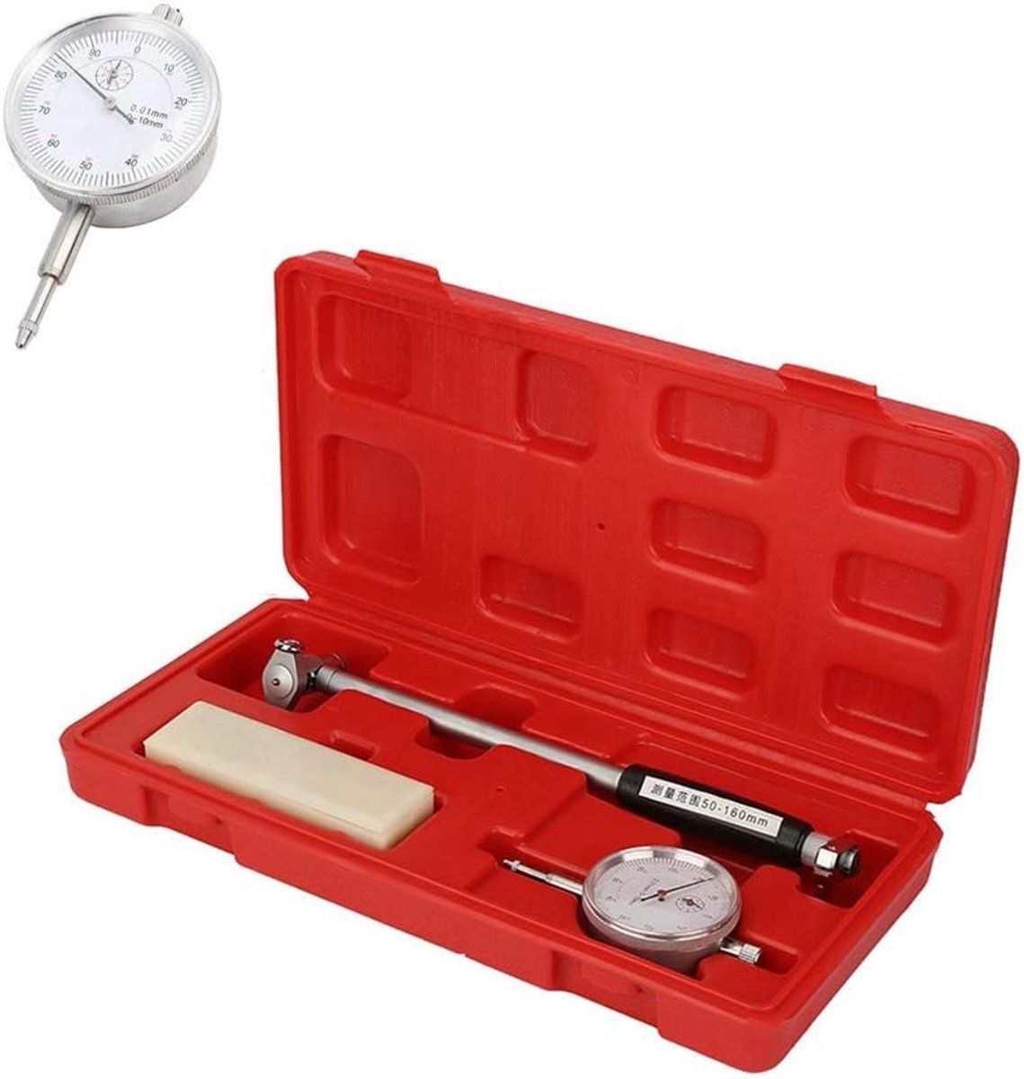 Bore gauge 50-160 mm - precisie meetinstrument - binnen diameter - ideaal voor nauwkeurige metingen - SnelShoppen