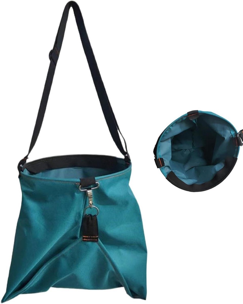 Oogstschort - Tuinschort Tuinbenodigdheden - Fruit Plukken - Waterdicht Verstelbaar - 40 x 38 cm - Groen