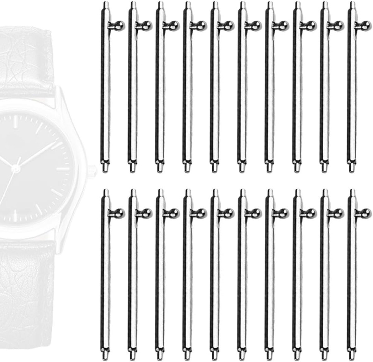 Springbalken 22mm - RVS - 20 stuks - Inclusief gereedschap voor eenvoudige installatie - SnelShoppen