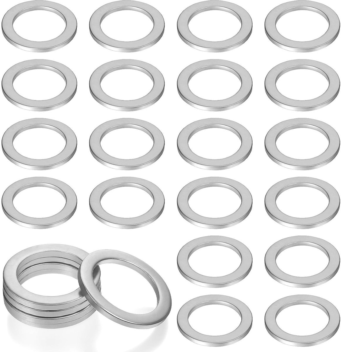 Vlakke ringen M14*20*1.5 - Koper - Betrouwbare afdichting - Bescherming tegen lekkage - ShopVlot