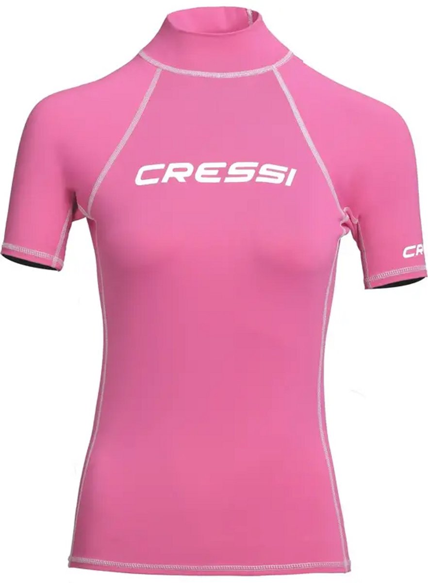 Cressi Rash Guard dames kort Roze
