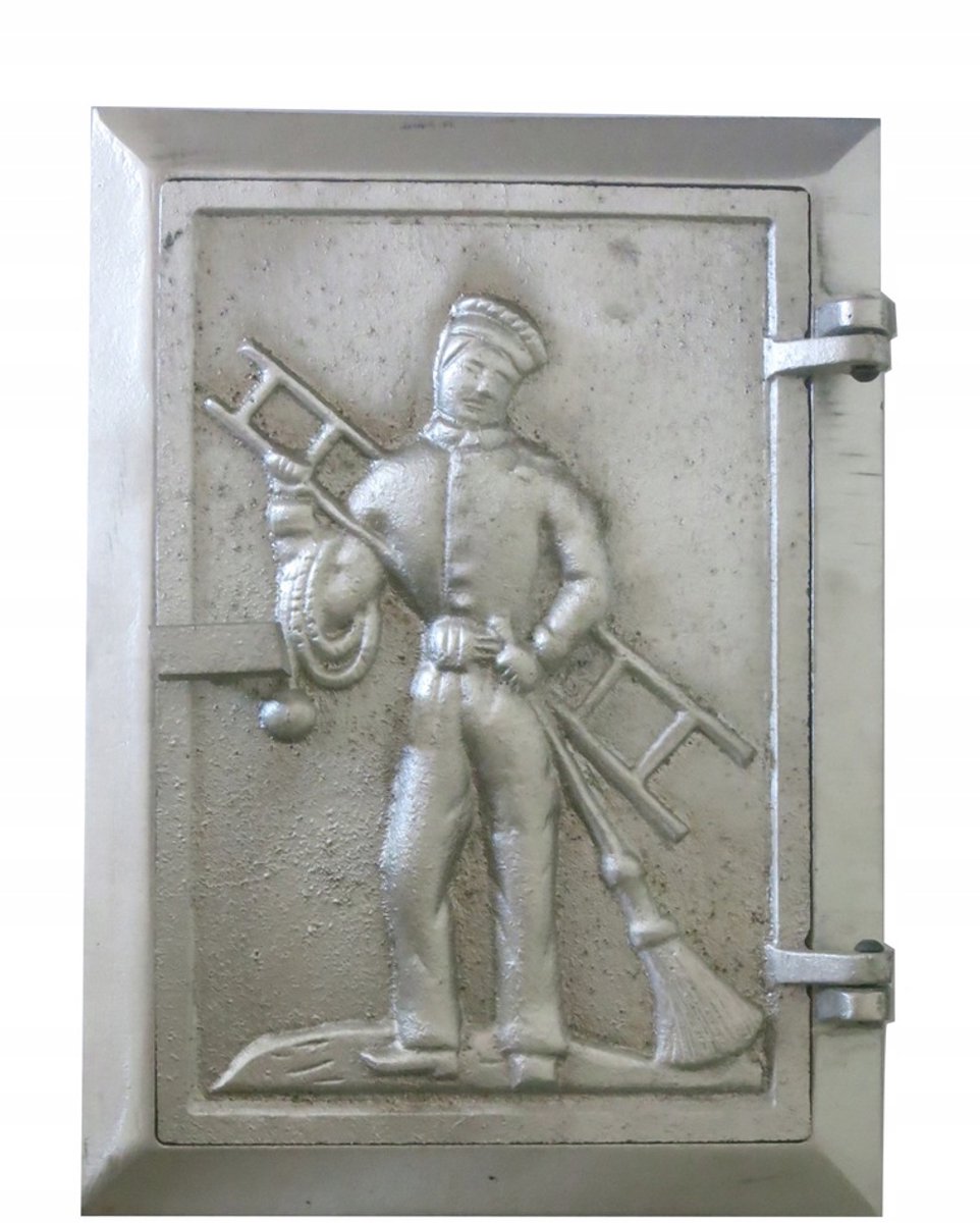 Aluminium tegel haan 27x20 cm