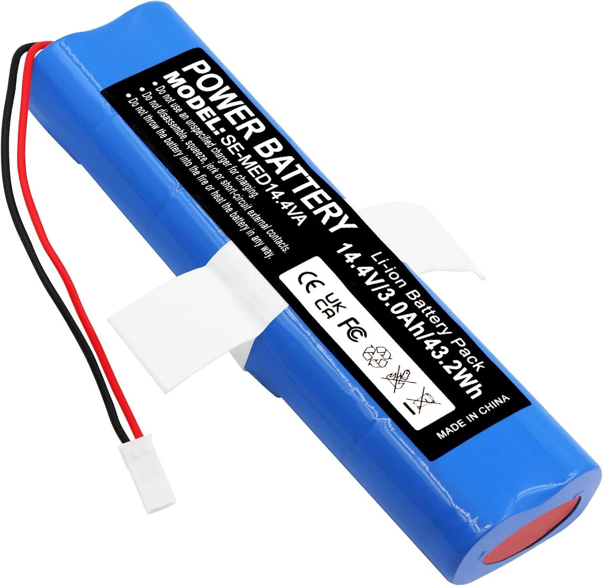 Stofzuiger batterij vervanging 3000mAh - Li-ion - 14.4V - krachtige energie voor uw Medion stofzuiger - ShopVlot