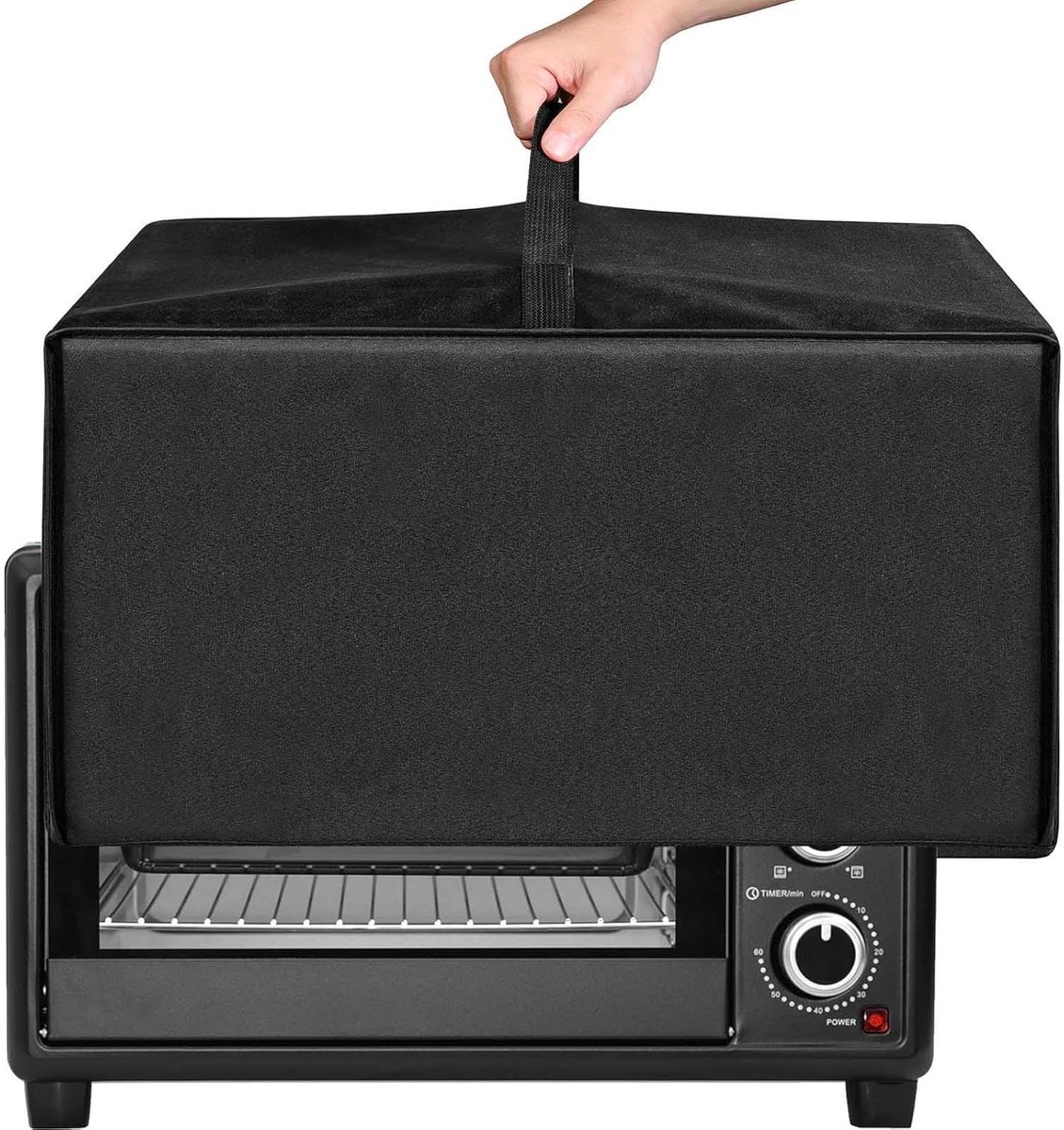 Mini oven beschermhoes - waterdicht en hittebestendig - universeel voor 20L tot 60L - beschermt tegen stof en krassen - ShopVlot