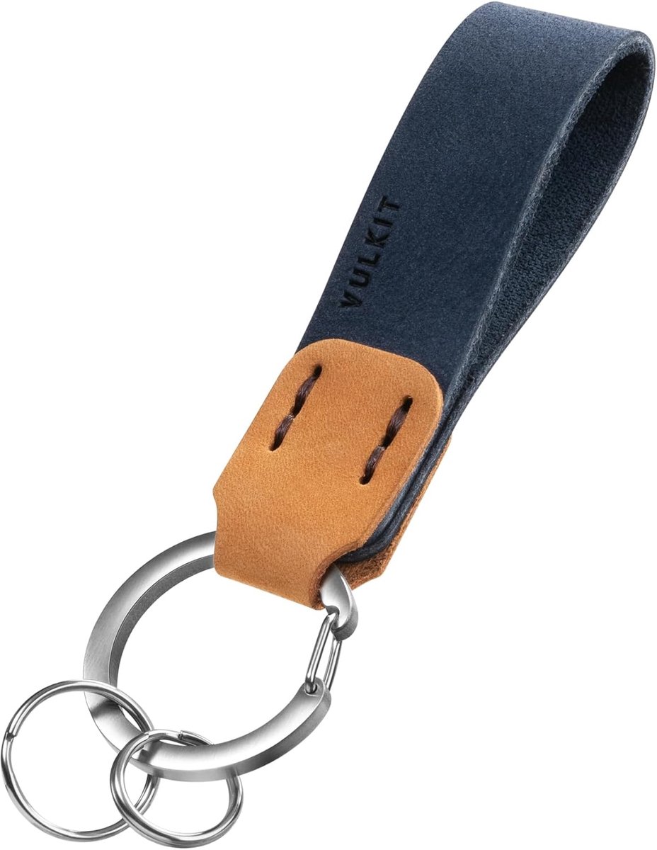 Sleutelhanger voor auto en huis - authentiek leer - unisex design - praktisch en stijlvol - ShopVlot