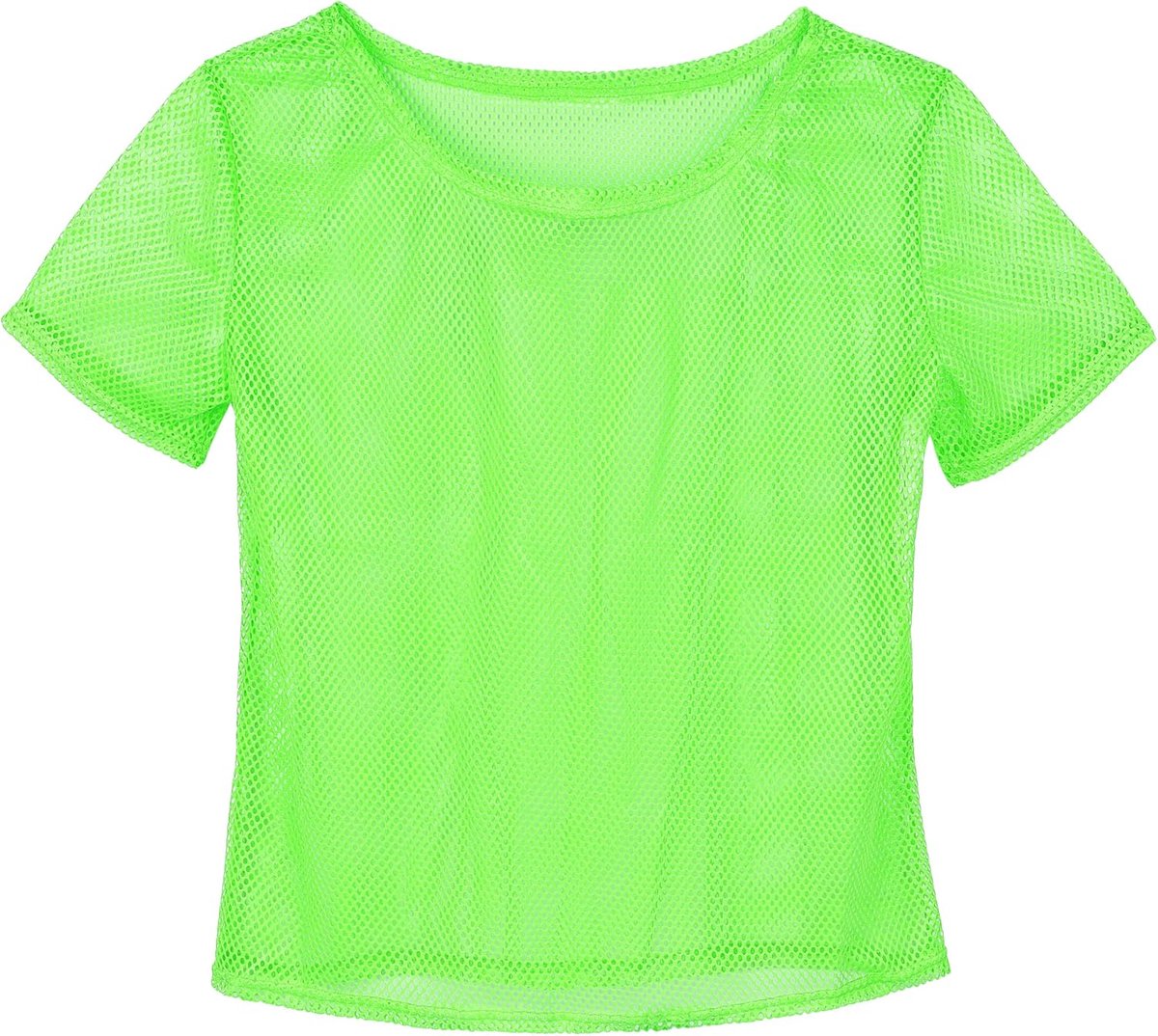 Neon Net Top - One Size - Festival Kleding - Perfect voor Feestjes en Thema Partijen - ShopVlot