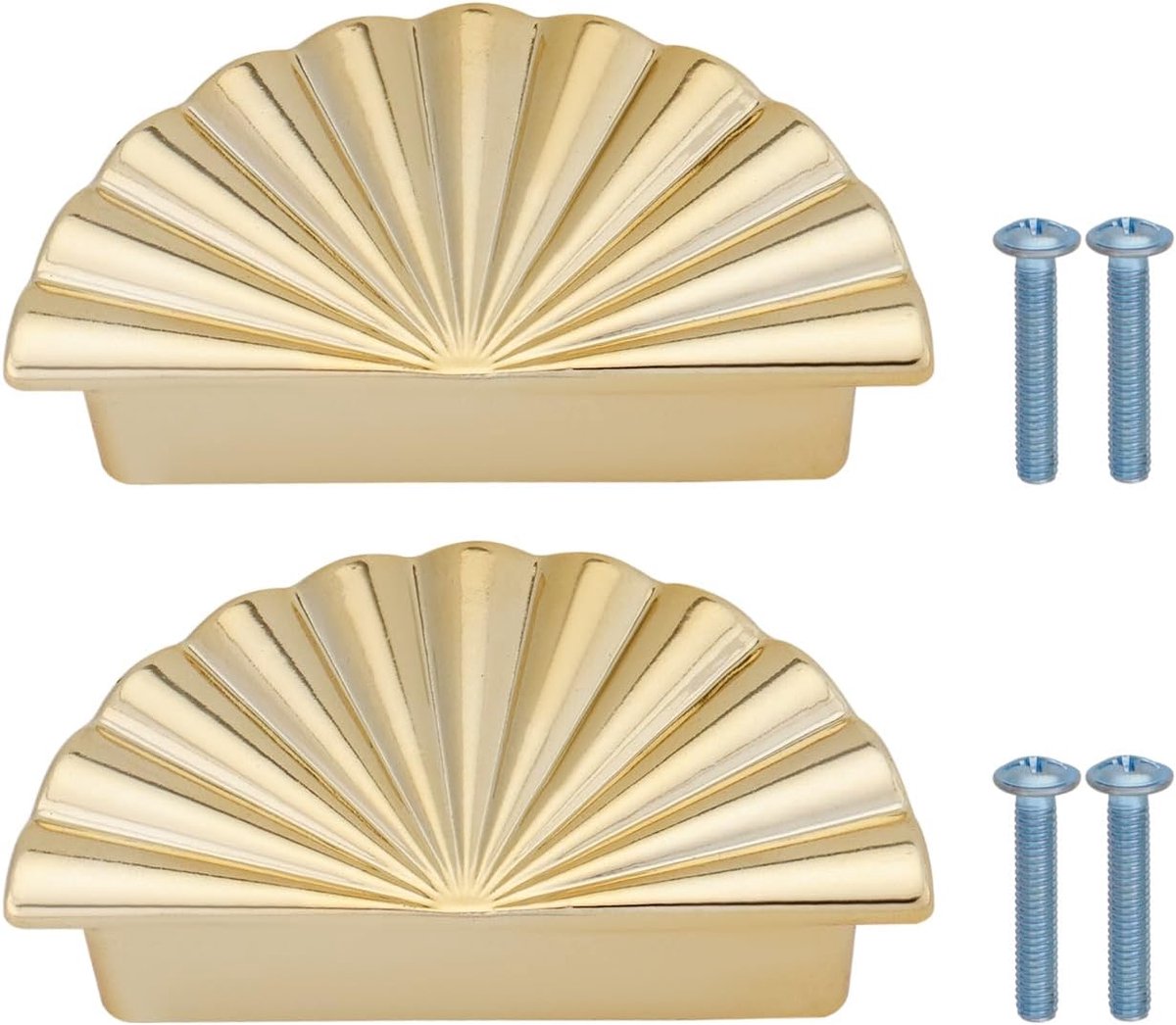 Hengels voor kasten 64 mm - vervangingshengsels - goudkleurig - ideaal voor meubels - ShopVlot