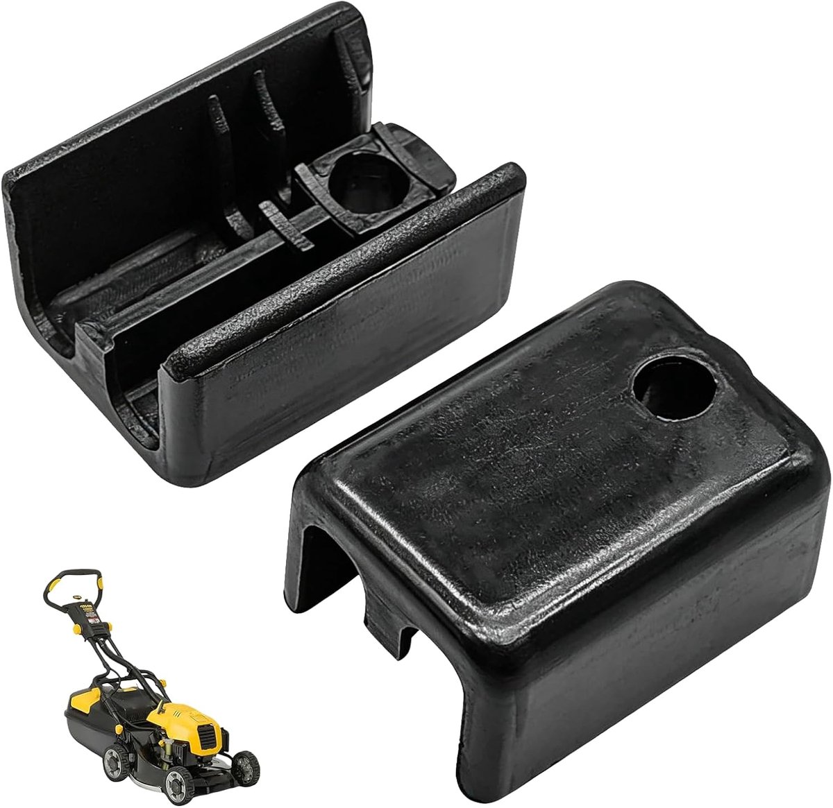 Dubbele kabelhouders 731-04216A - set van 2 - weerbestendig - onderhoud voor tuinmachines - ShopVlot