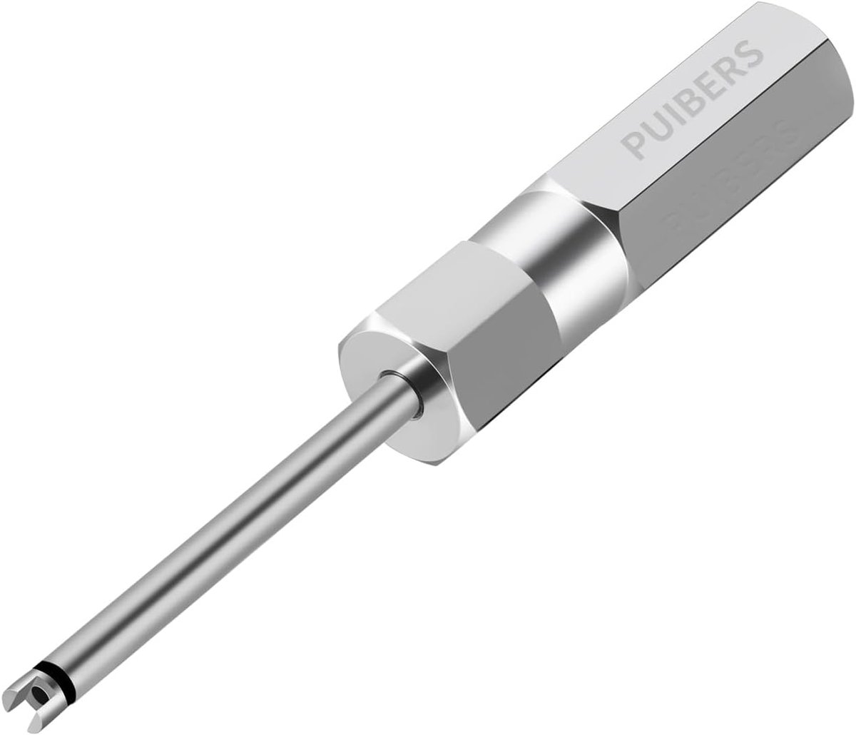 Ventielkern verwijdertool 4 inch - lange valve stem tool - hoogwaardige RVS - eenvoudig ventiel vervangen - ShopVlot
