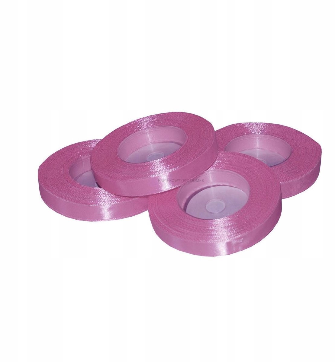 Paarse satijnen lint 12mm x 32m - Merkloos
