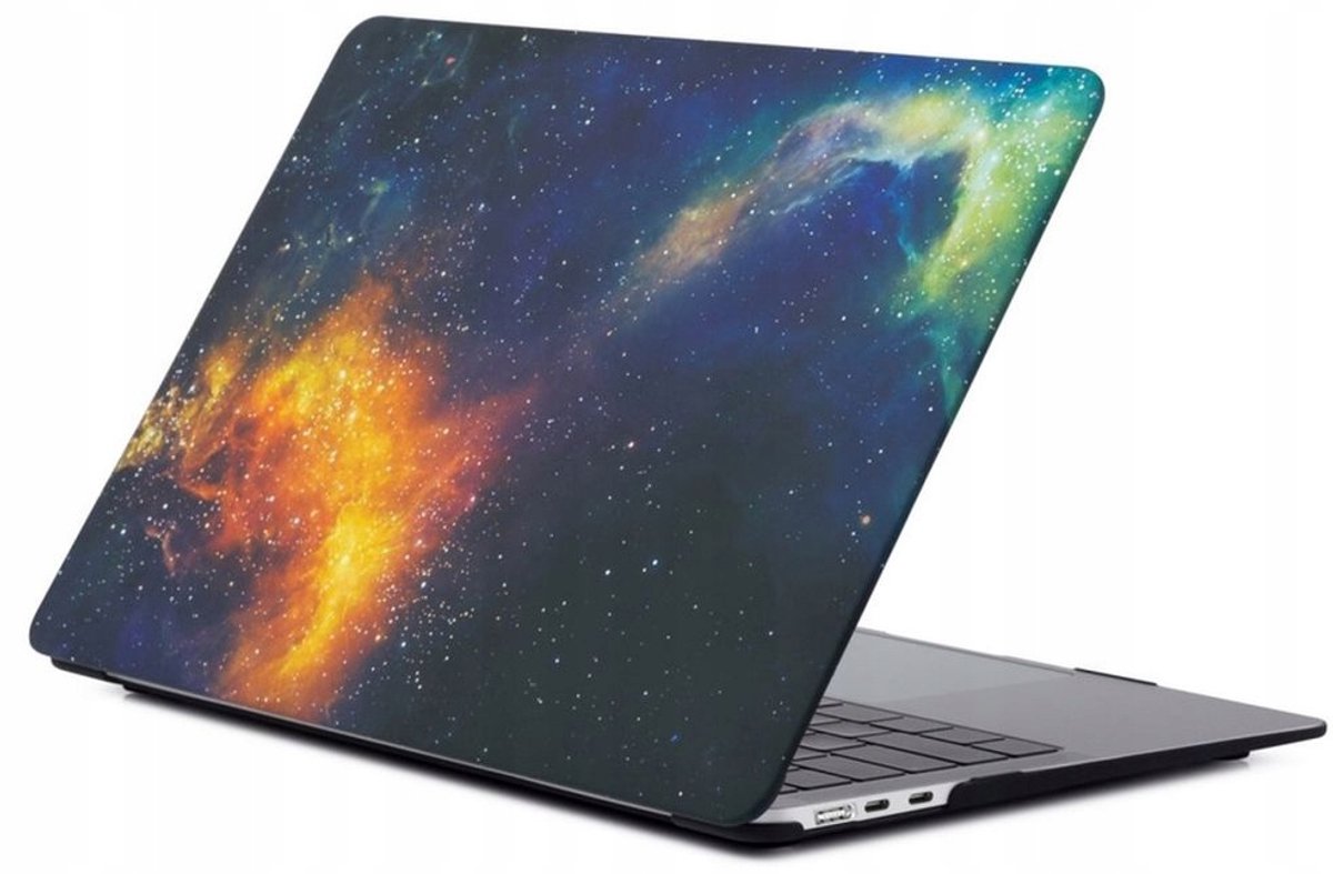 Hoesje MacBook Air 13 M2 A2681 Groene Sterren Hard Case