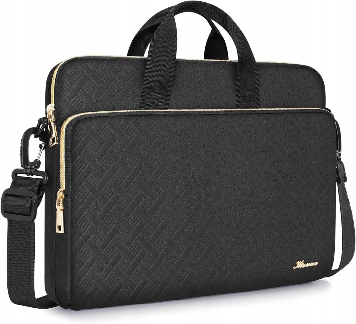 Moderne Laptophoes 15,6 inch Kizuna AB316 Zwart