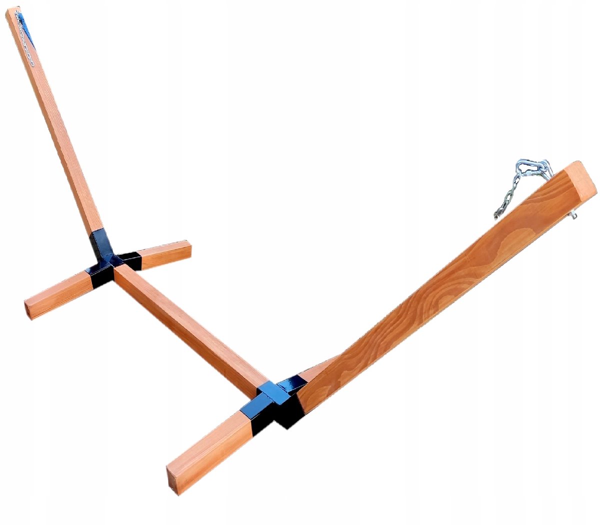 Sterke 2-persoons hangmat standaard, 300kg belastbaar, geïmpregneerd hout
