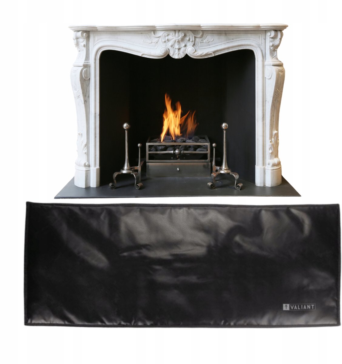 Vuurbestendige Mat voor Houtkachel, Grill & Open Haard - 98x43cm
